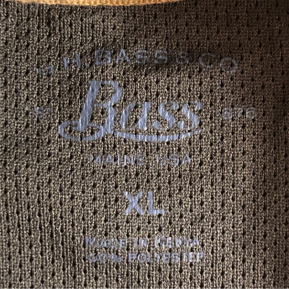 Bass 1/4 Zip Knit Sweater Men’s XL  Mixof Tan and Black - Picture 3 of 6
